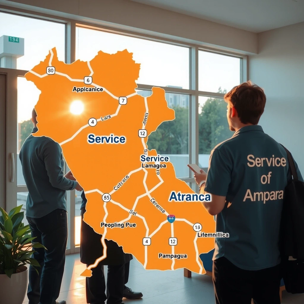 Service Area Map Pampanga