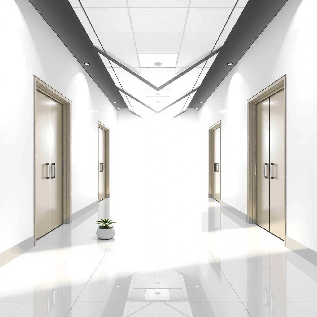 Spotless office floor