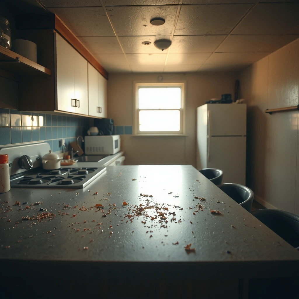 Before: Kitchen degrease