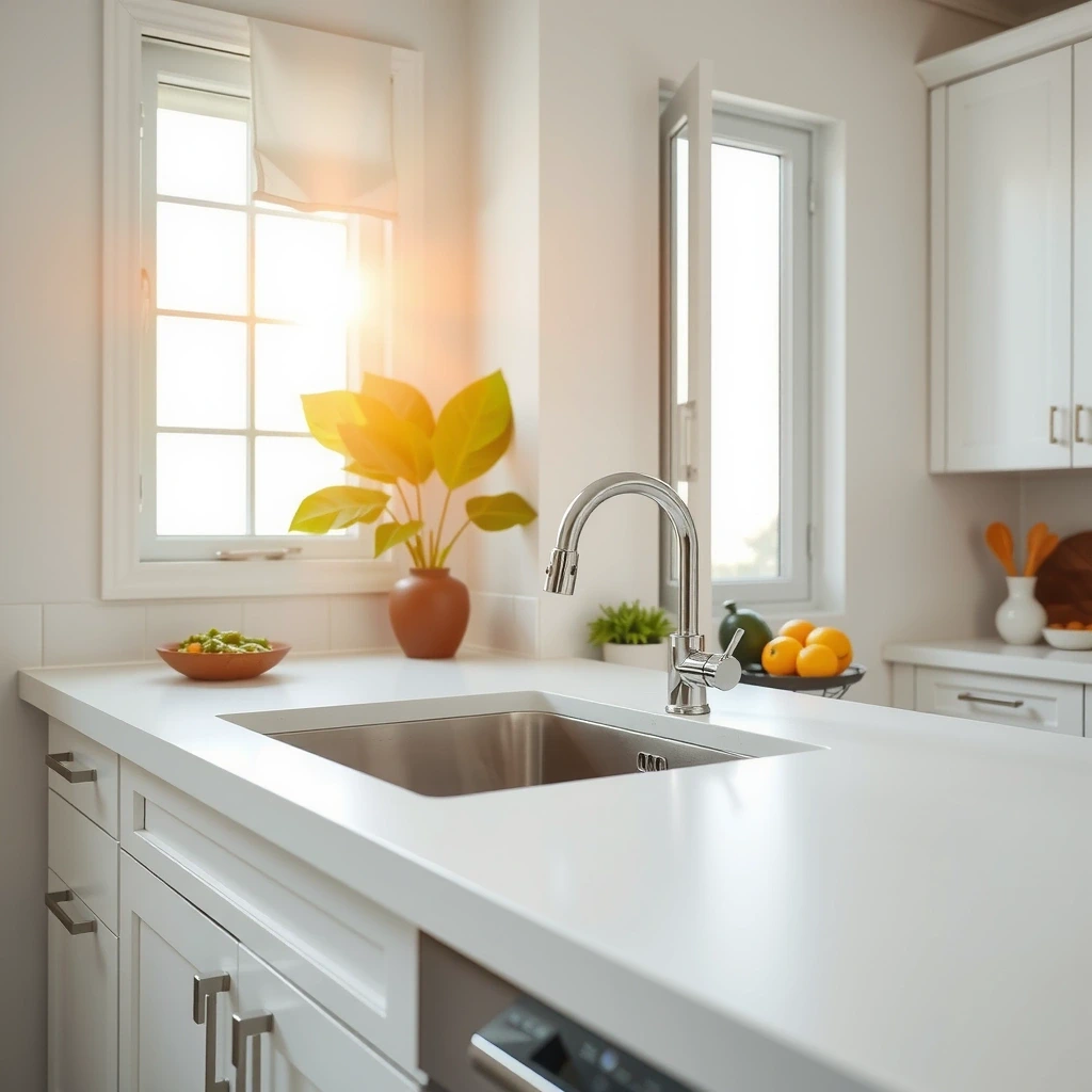 Kitchen after deep cleaning - spotless
